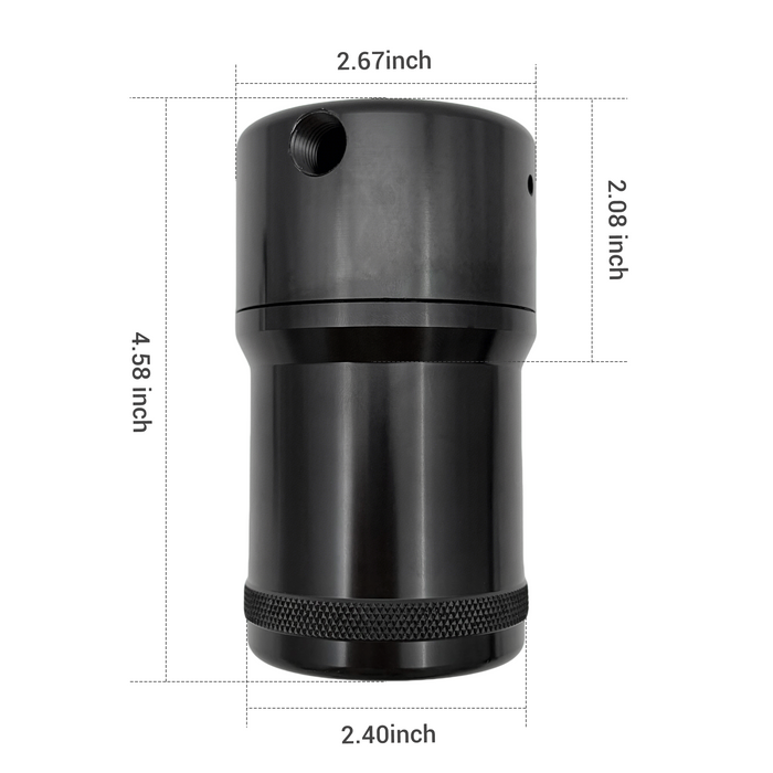 Trucktok 2009-2019 Dodge Ram 5.7L 6.4L Charger Challenger Oil Catch Can Kit