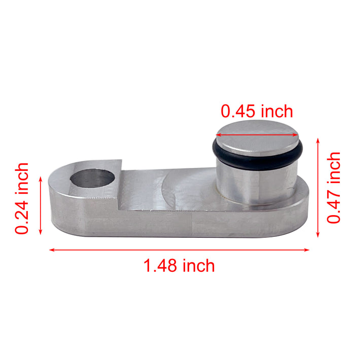 TruckTok 5.3L 6.0L LS EVAP Valve Block Off Plates Kit Purge Solenoid Plug Intake/Exhaust LM7