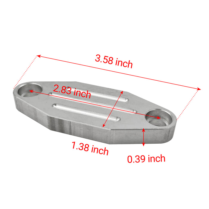 TruckTok 1986-1995 Ford F150 F250 F350 Mustang Trucks EGR Simulator Eliminator/Block Off Plate Kit