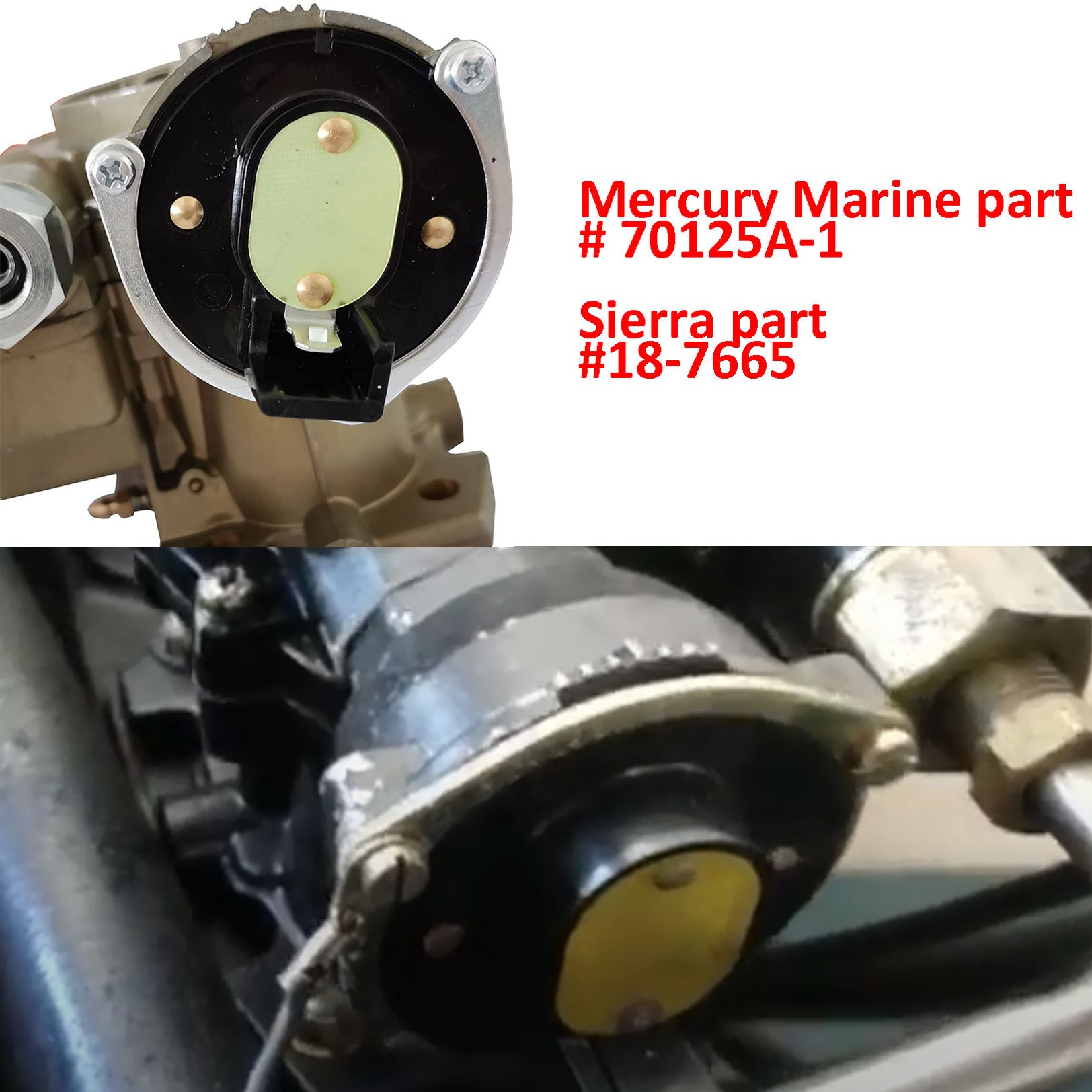 TruckTok Marine Electric Choke Thermostat For Mercruiser MerCarb Carbu