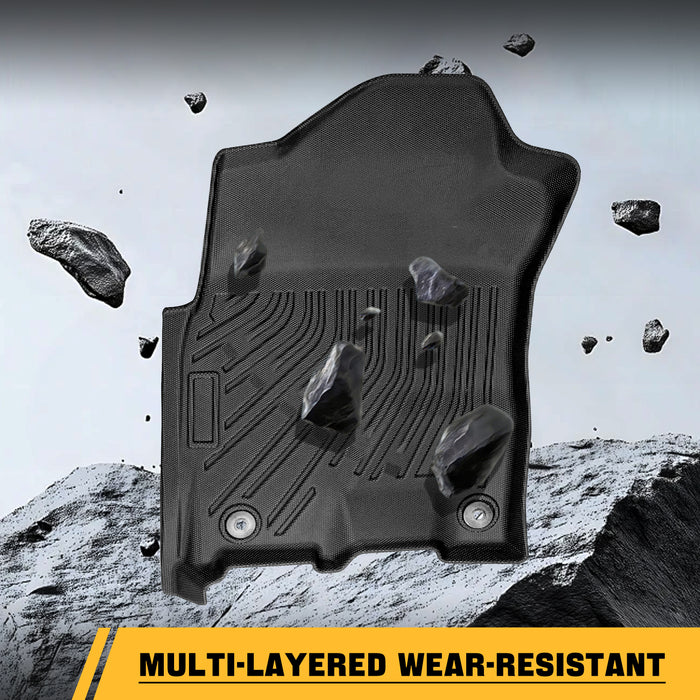 Trucktok 2019-2025 Dodge Ram 2500 3500 Crew Cab All-Weather Floor Mats