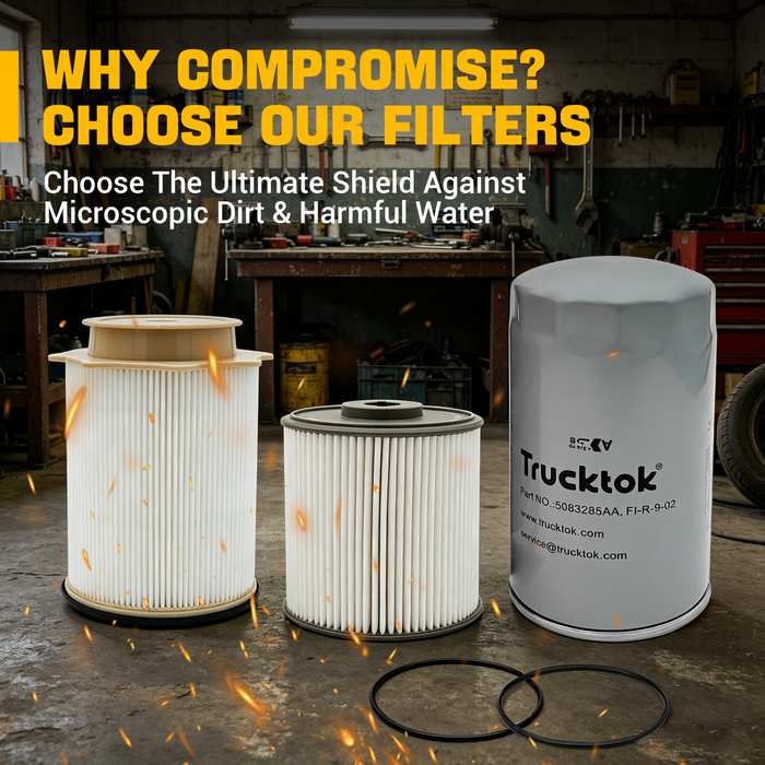 Trucktok 2019-2024 6.7L Dodge Ram Dual Fuel Filter & Oil Filter Bundle Set