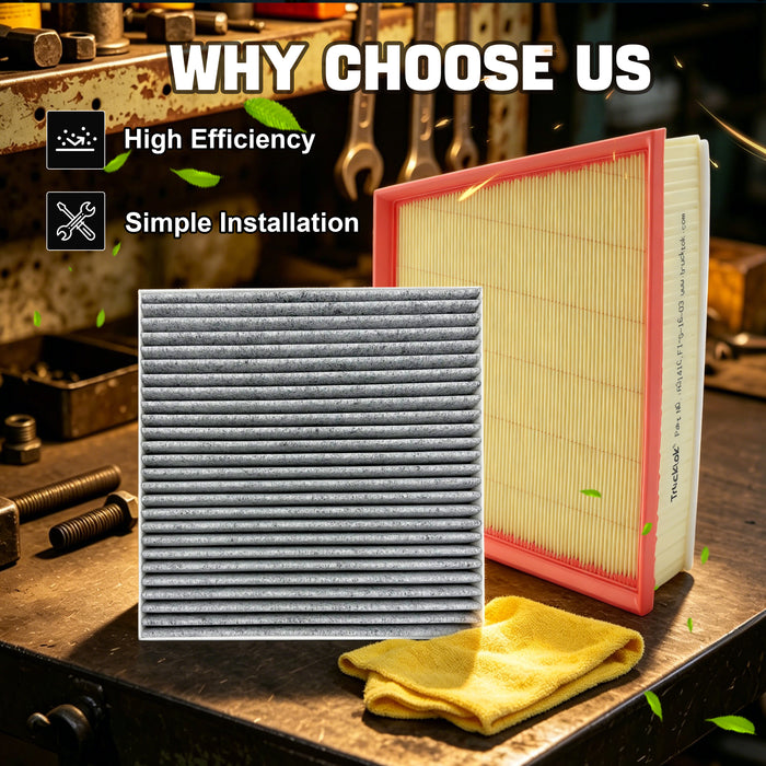 Trucktok 2014-2016 6.6L Silverado Sierra Duramax Air & Cabin Air Filter Replaces A3141C/23281440