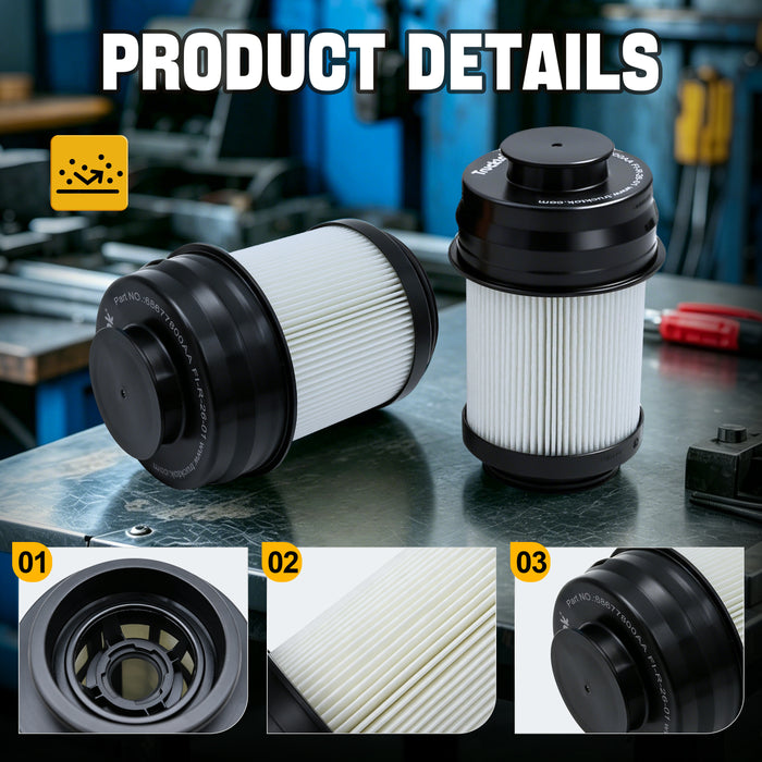 Trucktok 2025-2026 6.7L Ram Primary & Secondary Fuel Filter Replace 68677800AA