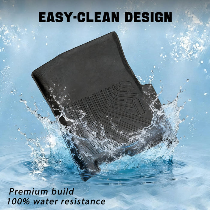 Trucktok 1999-2007 Ford F250 F350 F450 SuperCab All-Weather TPE Floor Mats