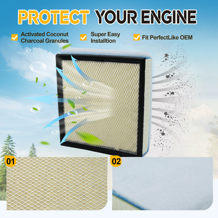 Trucktok 2020-2026 6.7L Ford Powerstroke Diesel Air Filter Replaces FA2031