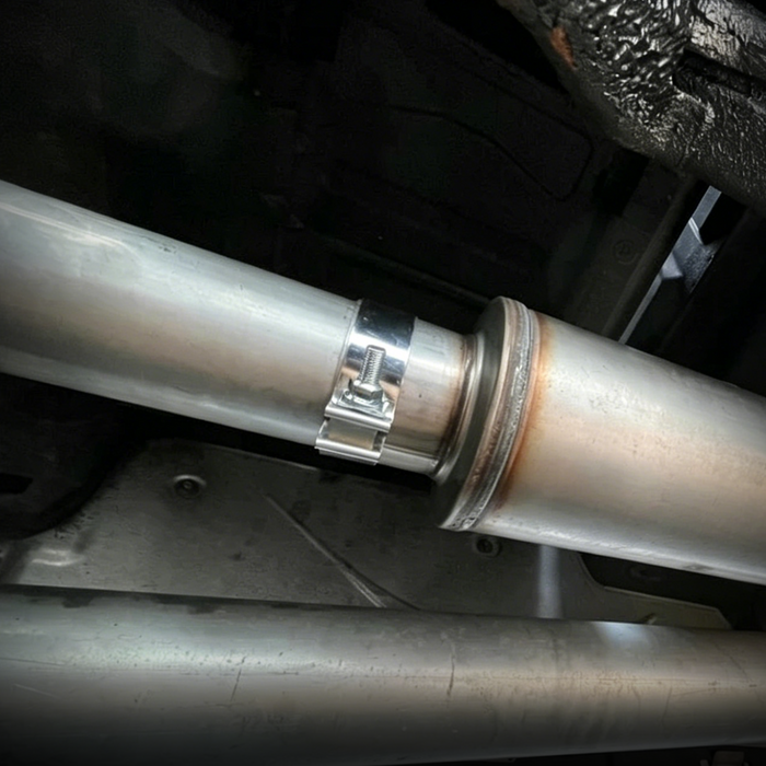 Trucktok 4"/5" Stainless Steel Exhaust Clamp Muffler Clamp Lap Joint Band Clamp Universal