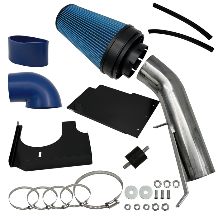 Trucktok 1999-2006 4.8L 5.3L 6.0L Chevy GMC V8 Cold Air Intake w/Heat Shield