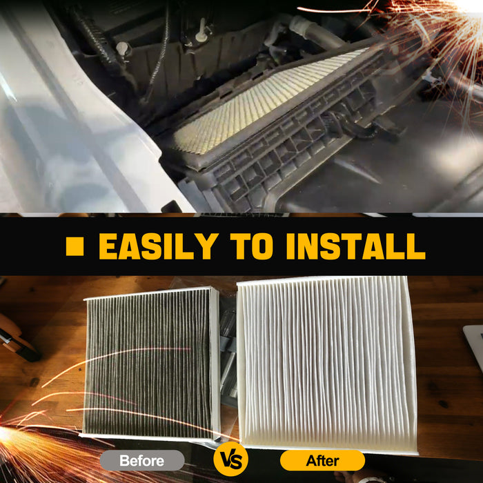 Trucktok 2020-2026 6.7L Ford Powerstroke Air Filter & Cabin Air Filter Replaces FA2031/FP92
