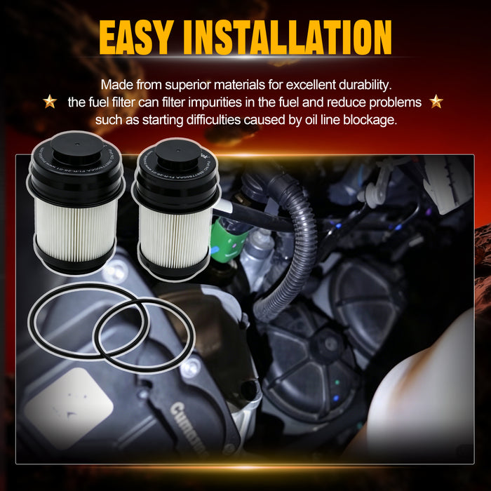 Trucktok 2025-2026 6.7L Ram Primary & Secondary Fuel Filter Replace 68677800AA