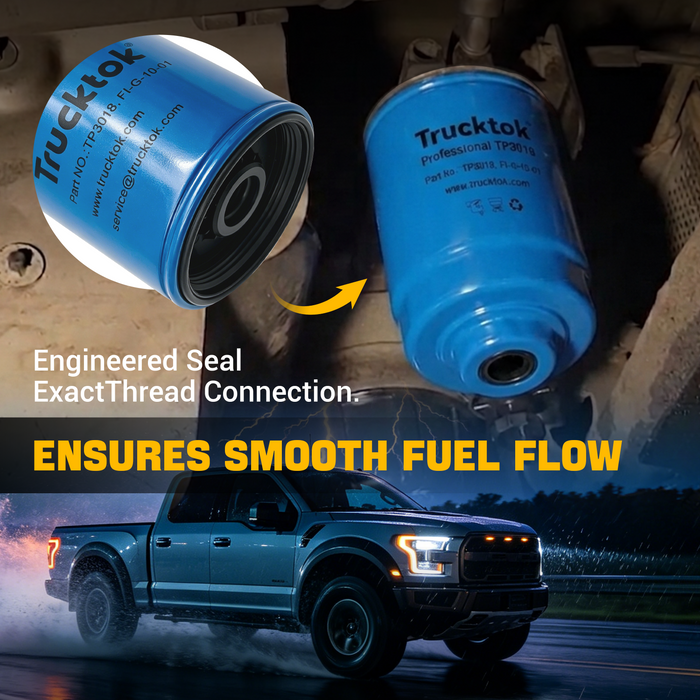 Trucktok 2001-2016 6.6L Silverado Sierra Duramax Fuel Filter Replaces TP3018