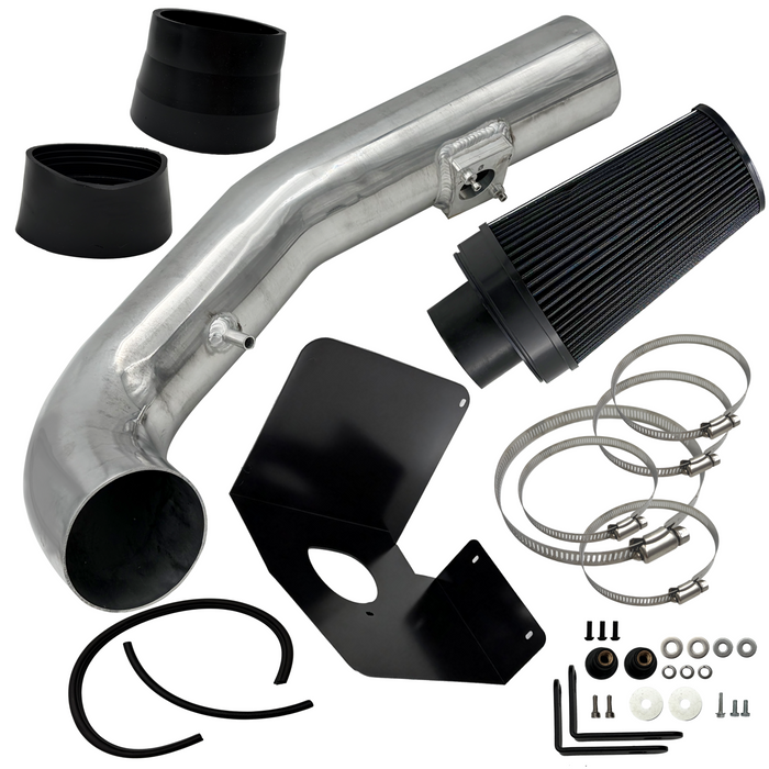 Trucktok 2009-2013 4.8L 5.3L 6.0L Chevy GMC 1500 Cold Air Intake w/Heat Shield