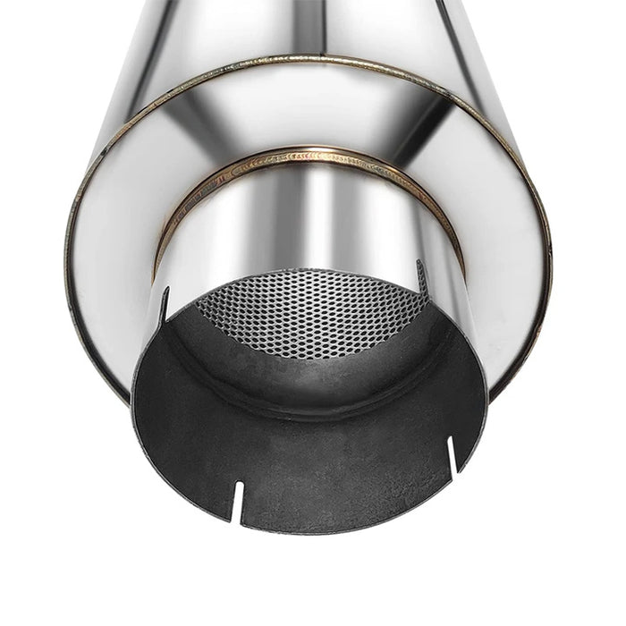 TruckTok 4" Stainless Steel Muffler 20" Overall Length for Diesel Exhaust Generic