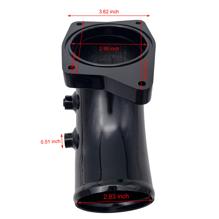 TruckTok 2003-2007 6.0L Ford F250 F350 Powerstroke EGR Intake Pipe Intake Elbow Diesel Aluminum Generic