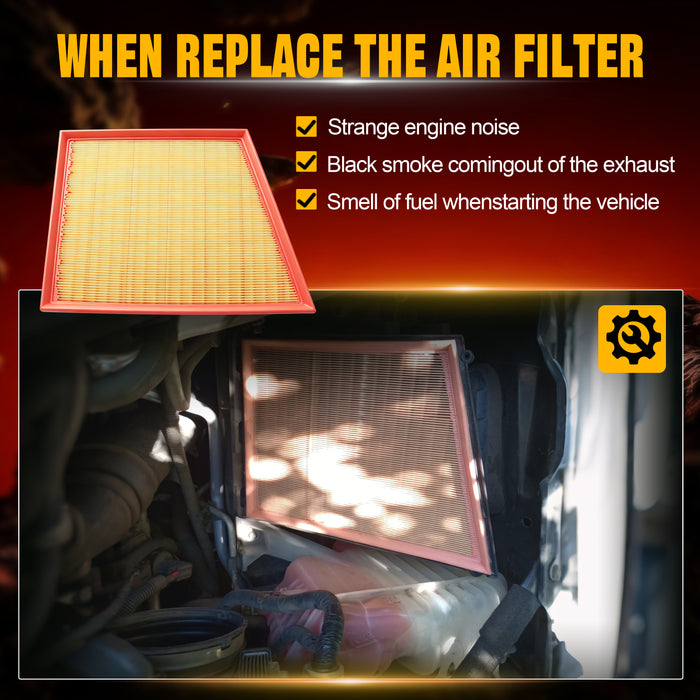 Trucktok 2011-2016 6.6L Silverado Sierra Duramax Air Filter Replaces 25945274 A3141C