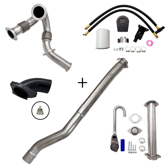 Trucktok 2003-2007 6.0L Ford Powerstroke DPF/EGR/CCV/Up pipe kit