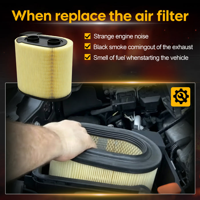 Trucktok 2017-2019 6.7L Ford Powerstroke Diesel Air Filter Replaces FA1927
