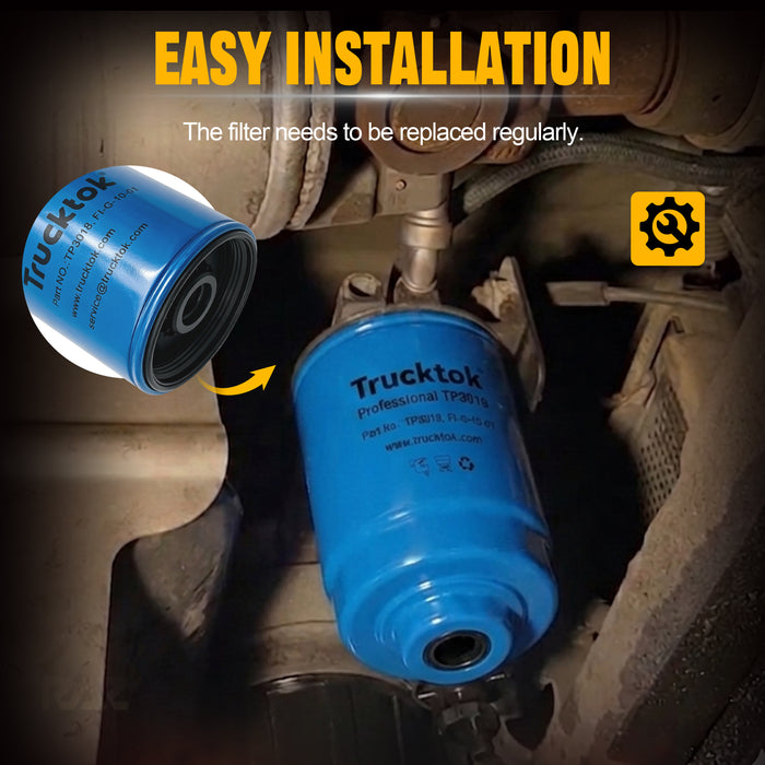 Trucktok 2014-2016 6.6L Silverado Sierra Duramax Air & Cabin Air & Fuel Filter Replaces A3141C/23281440/TP3018