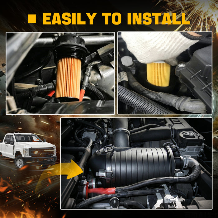 Trucktok 2003-2007 6.0L Ford Powerstroke Filter Set Replaces FD4616/FL2016/FA1778