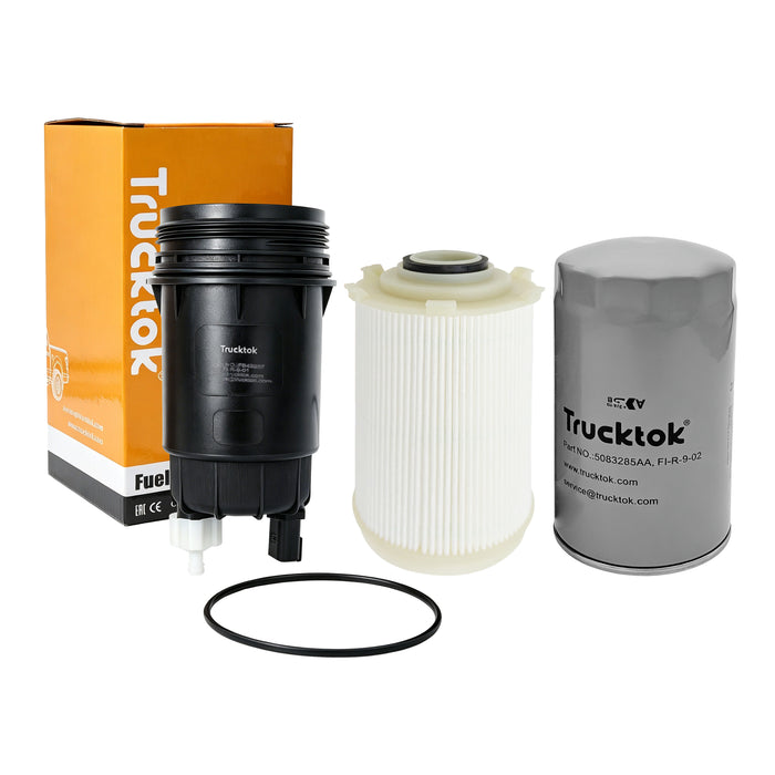 Trucktok 2007-2009 6.7L Dodge Ram Fuel, Oil, Air & Transmission Filters Maintenance Kit
