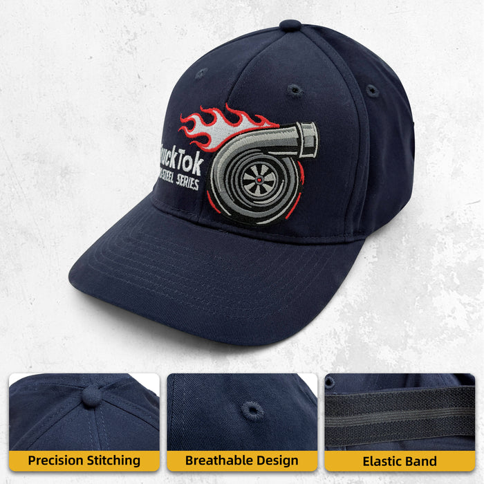 TruckTok Custom Embroidered Baseball Cap Vintage Washed & Adjustable Unisex Hat