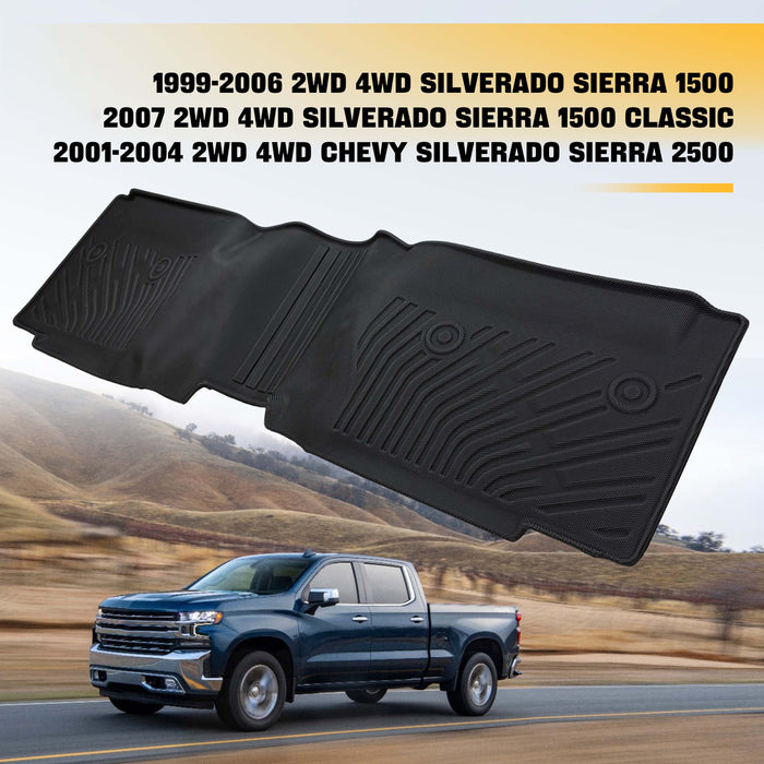Trucktok 1999-2006 Silverado/Sierra 1500 2500 Extend Cab All-Weather TPE Floor Mats