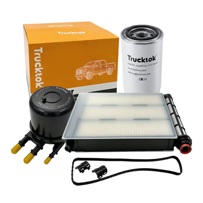 Trucktok 2017-2025 6.7L Powerstroke Fuel, Oil, Air, Cabin & Transmission Filters Maintenance Kit