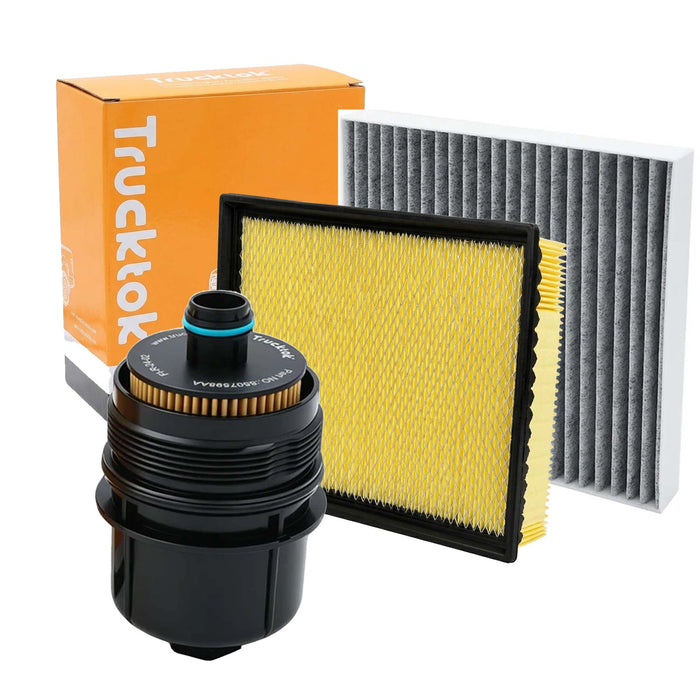 Trucktok 2020-2023 3.0L Ram 1500 Ecodiesel Fuel, Oil, Air & Cabin Filter Maintenance Kit