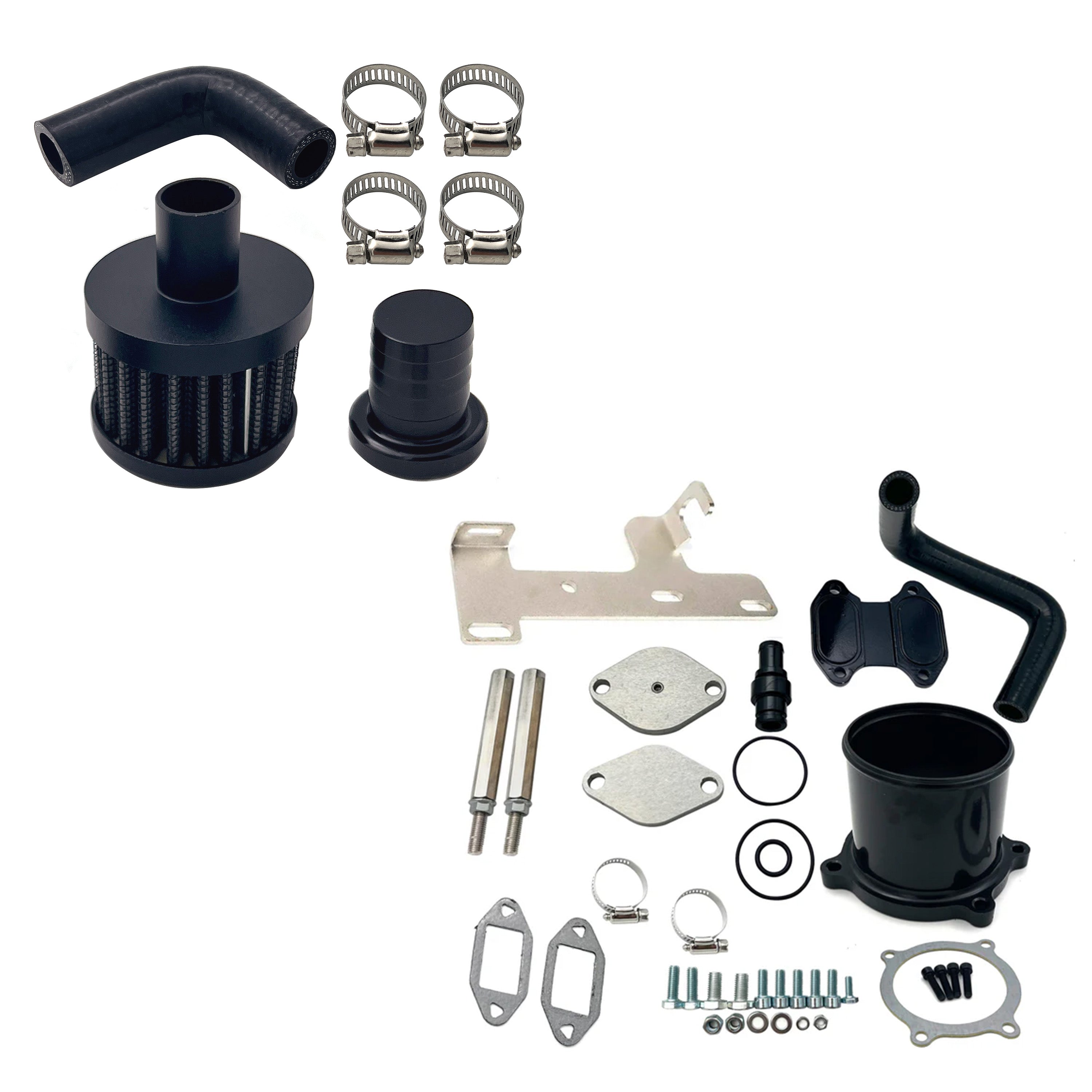 TruckTok 2010-2018 6.7L Dodge Ram Cummins EGR Delete & CCV Crankcase Ventilation Kit