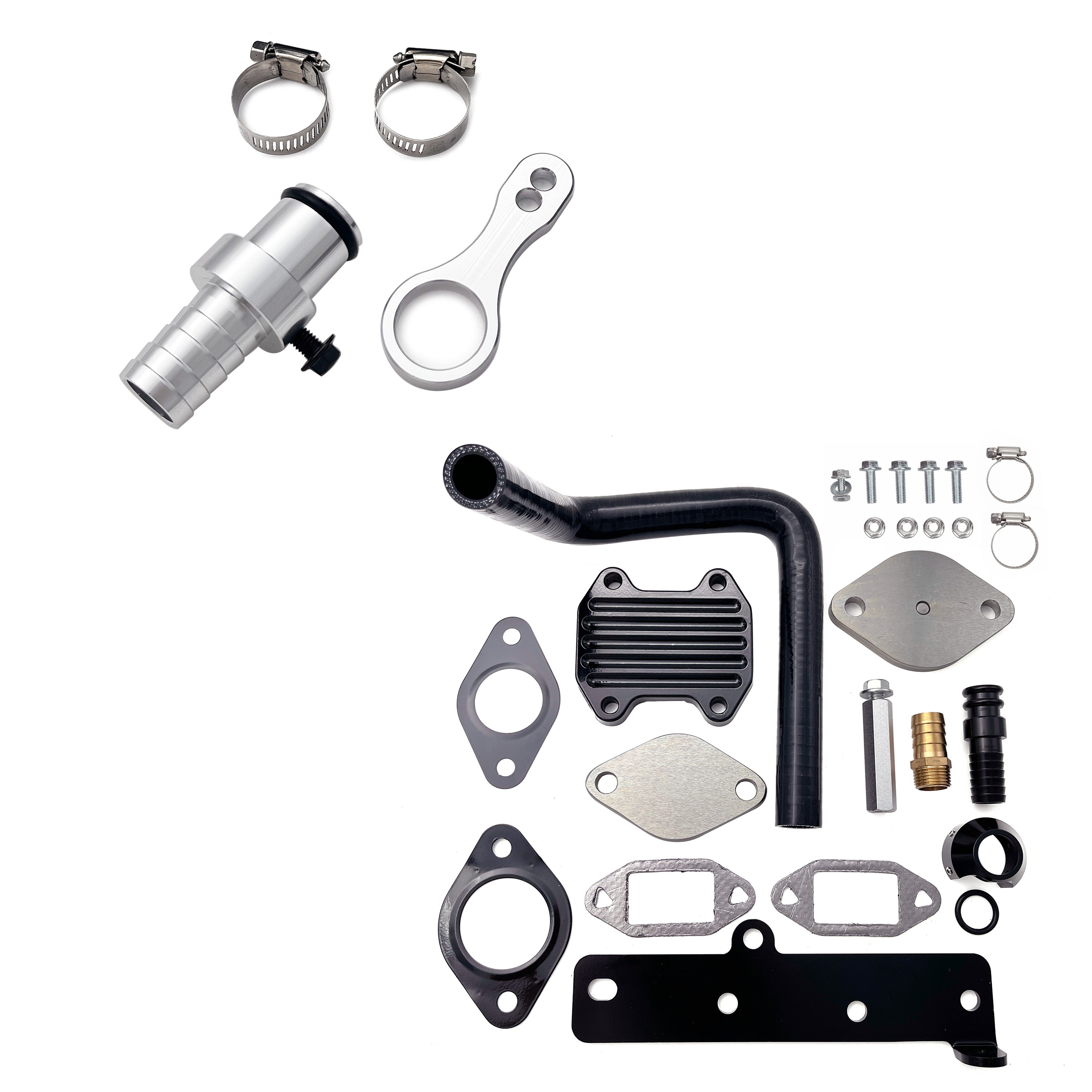 TruckTok 2013-2018 6.7L Ram Cummins EGR Delete Kit & Coolant Bypass Barb