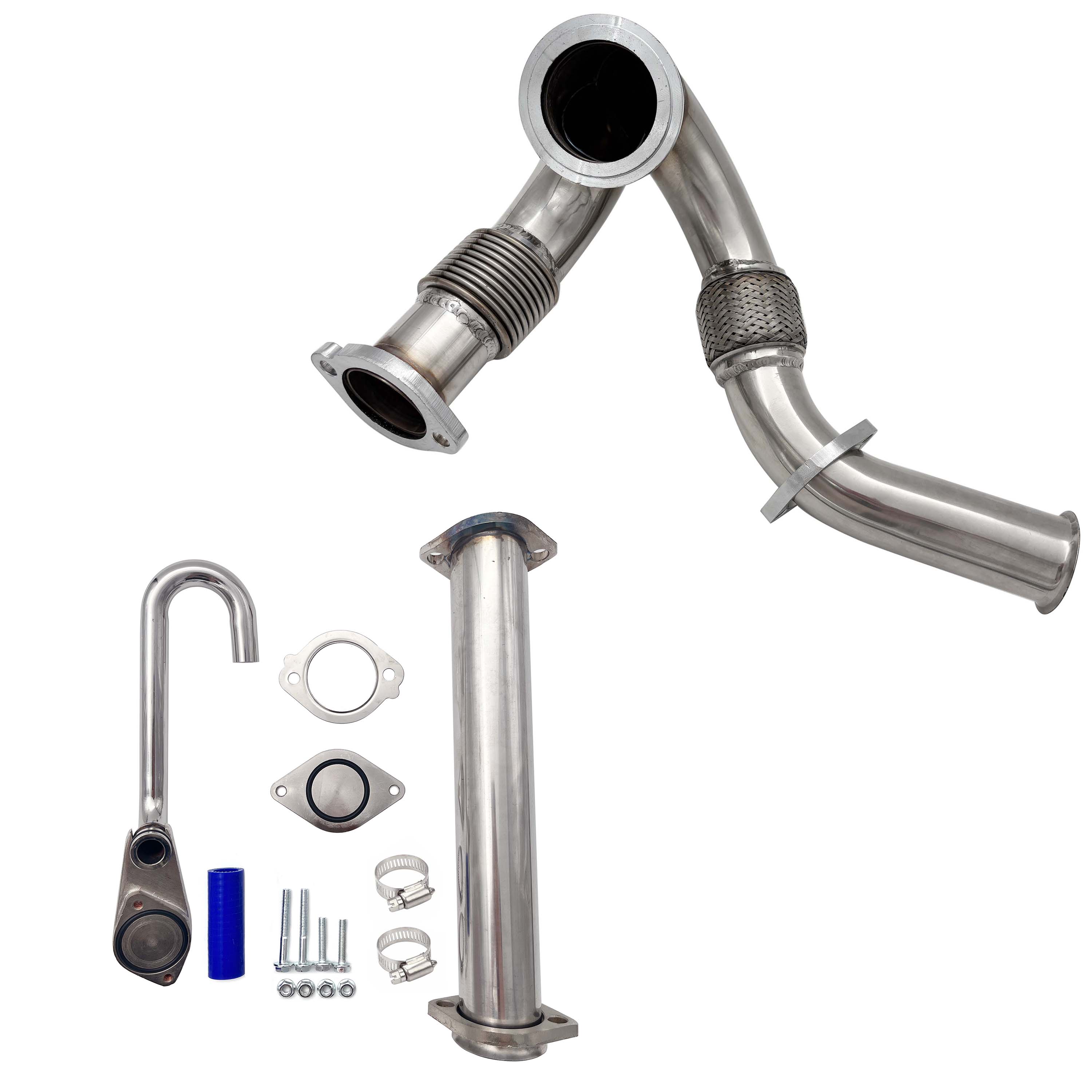 TruckTok 2003-2007 6.0L Ford Powerstroke Y-Pipe & EGR Basic Cooler Kit