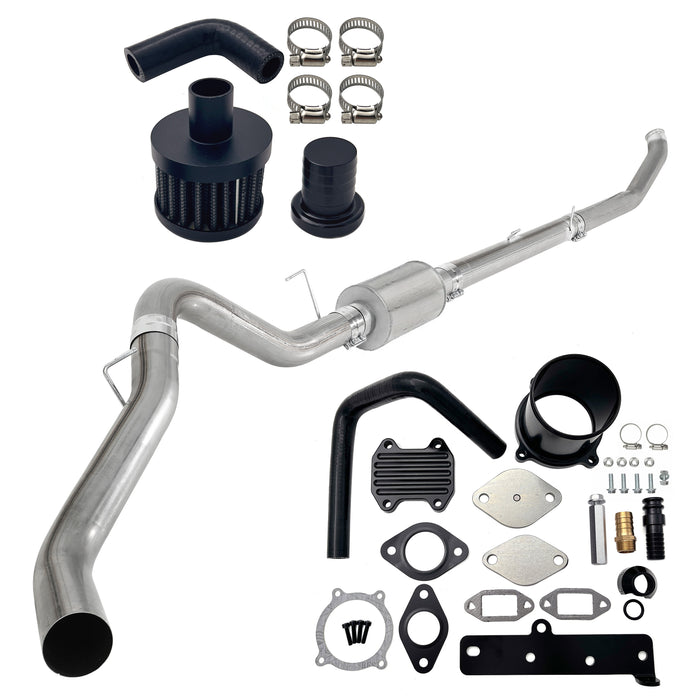 TruckTok 2013-2018 6.7L RAM Cummins 5" Turbo Back DPF/CCV/EGR Cooler Delete Kit