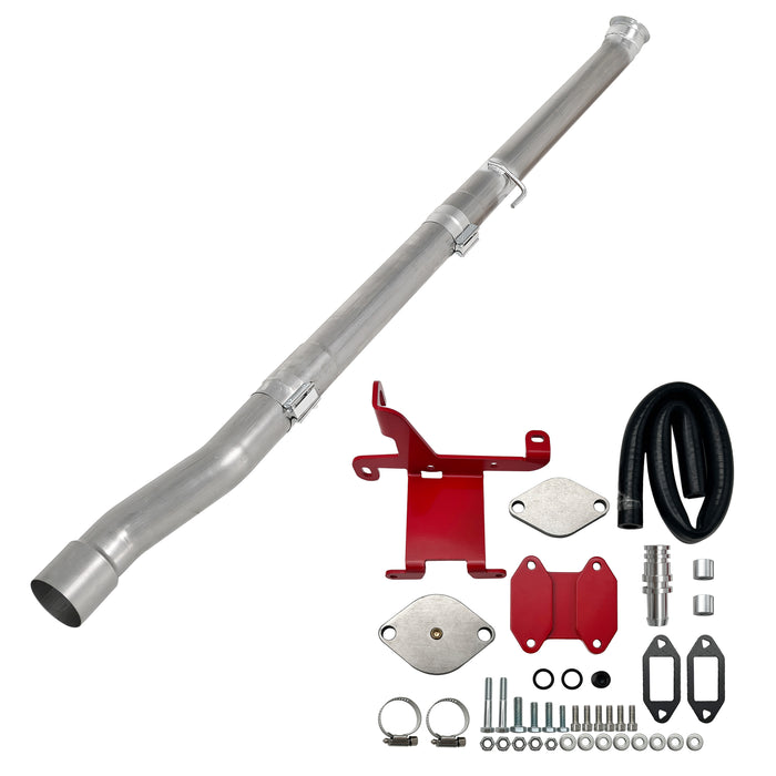 TruckTok 2019-2022 6.7L Ram 4"/5" DPF Delete Dp-Back pipe & EGR Delete Kit