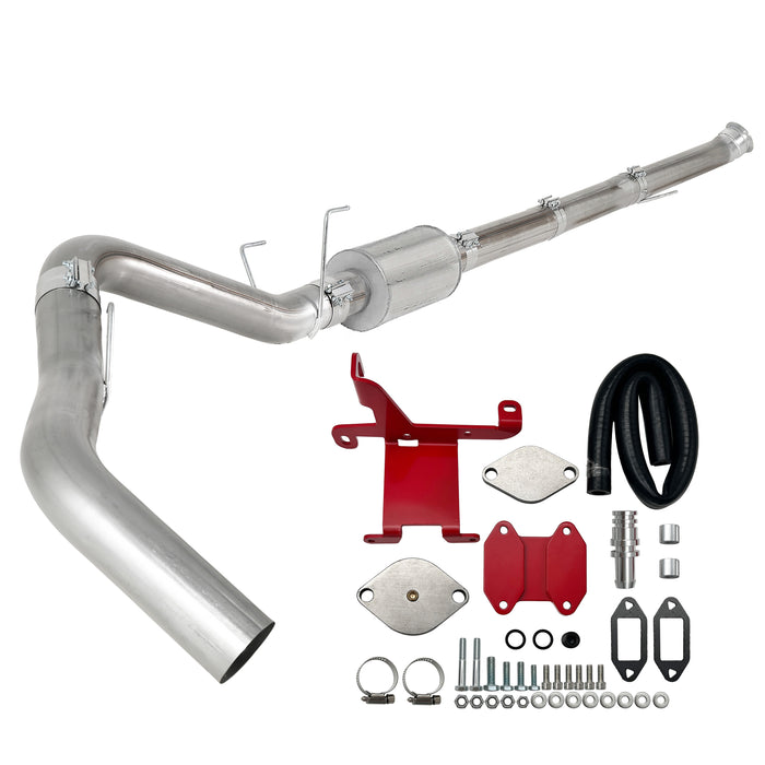 TruckTok 2019-2022 6.7L Ram 4"/5" DPF Delete Dp-Back pipe & EGR Delete Kit