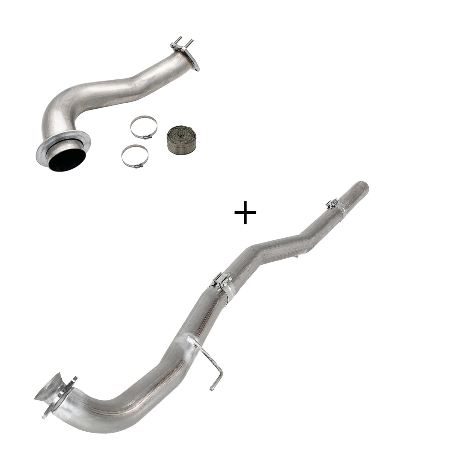 TruckTok 2017-2023 6.6L Duramax L5P DPF/CCV/EGR Delete & Downpipe w/Can Bus kit