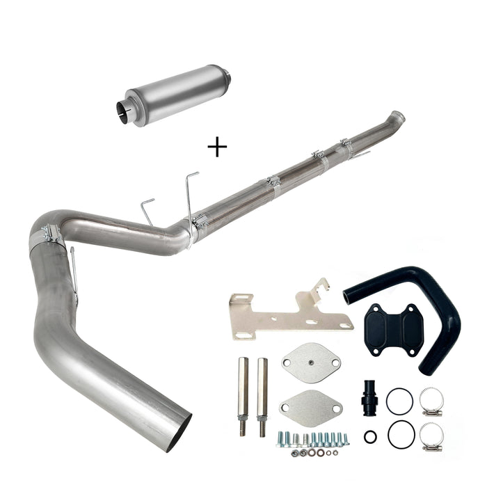 Trucktok 2019-2021 Ram 6.7L Cummins 4"/5" DPF/EGR/DEF Delete All-in-one kit