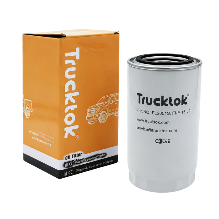 Trucktok 2011-2025 6.7L Ford Powerstroke Diesel Oil Filter Replaces FL2051S