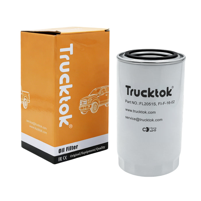Trucktok 2011-2025 6.7L Ford Powerstroke Diesel Oil Filter Replaces FL2051S