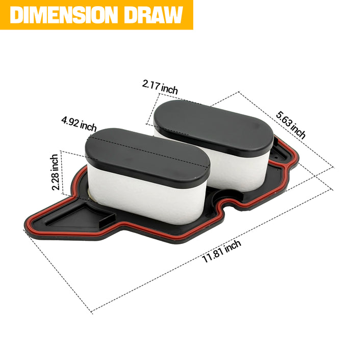 Trucktok 2016-2019 6.7L Ford Powerstroke CCV Filter Replaces FL2077