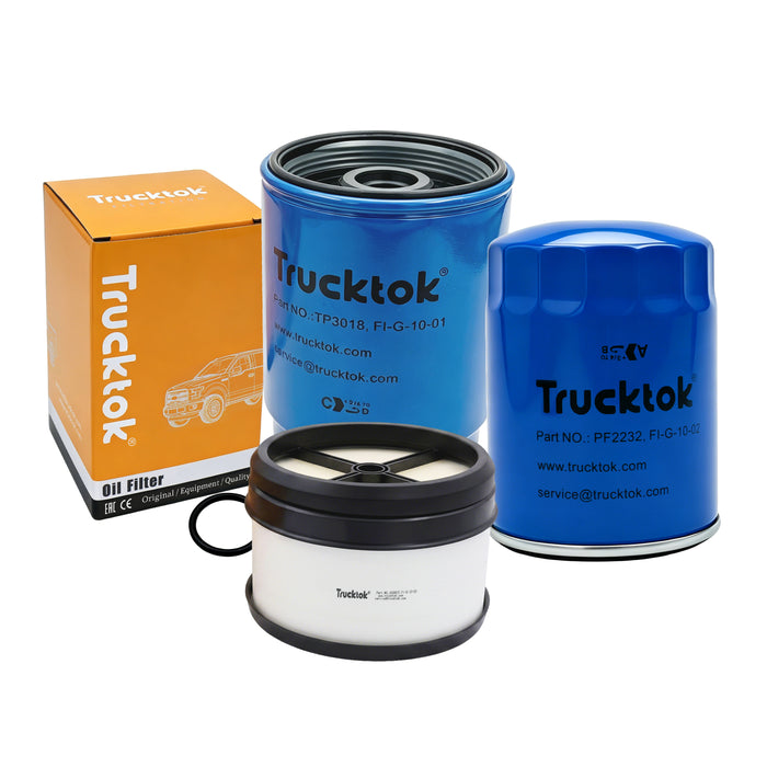 The 2006-2010 6.6L Duramax Air, Fuel & Oil Filters Maintenance Kit