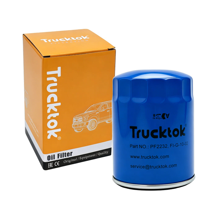 Trucktok 2001-2019 6.6L Silverado Sierra Duramax Oil Filter Replaces PF2232