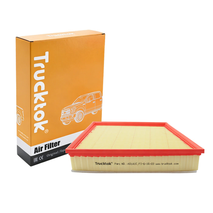 Trucktok 2011-2016 6.6L Silverado Sierra Duramax Air Filter Replaces 25945274 A3141C