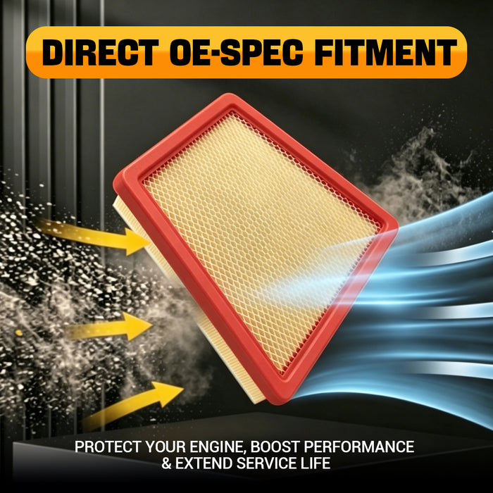 Trucktok 2017-2019 6.6L Silverado Sierra Duramax Air Filter Replaces A3231C A3257C