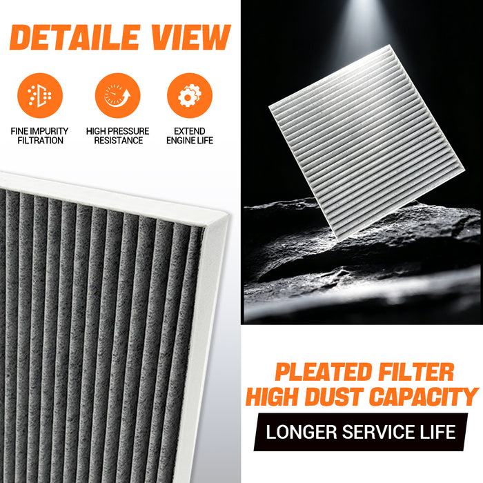 Trucktok 2014-2019 Silverado Sierra Cabin Air Filter Replaces CP809 23281440