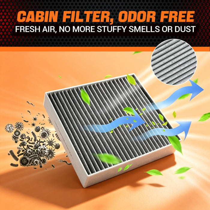 Trucktok 2014-2019 Silverado Sierra Cabin Air Filter Replaces CP809 23281440