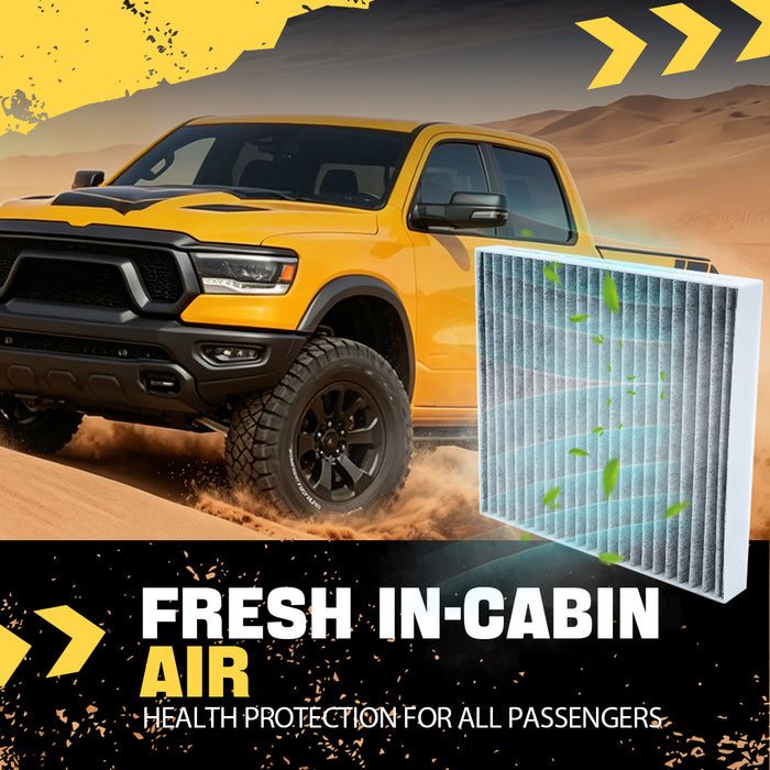Trucktok 2019-2026 6.7L Dodge Ram Cabin Air Filter Replaces 68548579AA