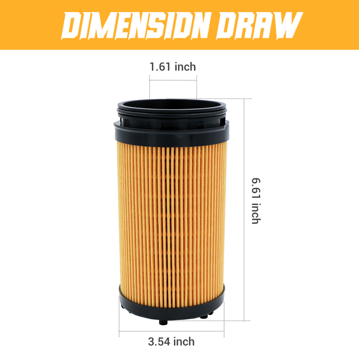 Trucktok 2025-2026 6.7L Ram Cummins Engine Oil Filter Replace 68677810AA