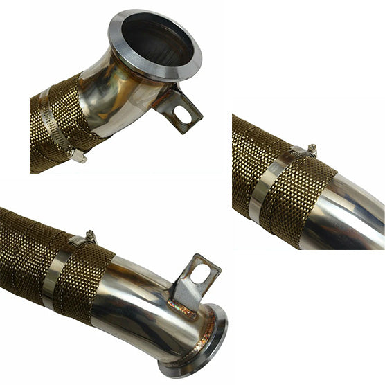 TruckTok 2004.5-2010 6.6L Duramax Up-Pipe & 3" Downpipe Exhaust w/CCV PCV Reroute Kit