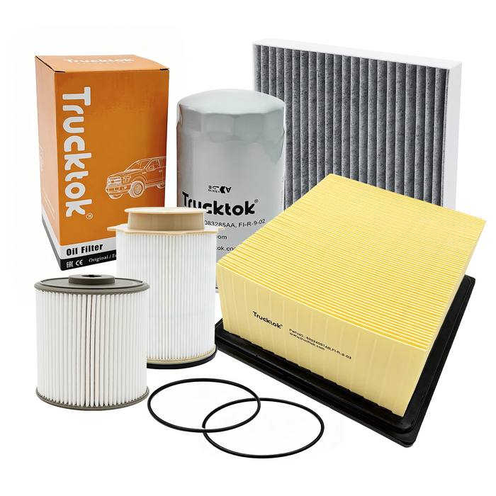 Trucktok 2007-2026 6.7L Dodge Ram Fuel, Oil, Air Filters Maintenance Kit