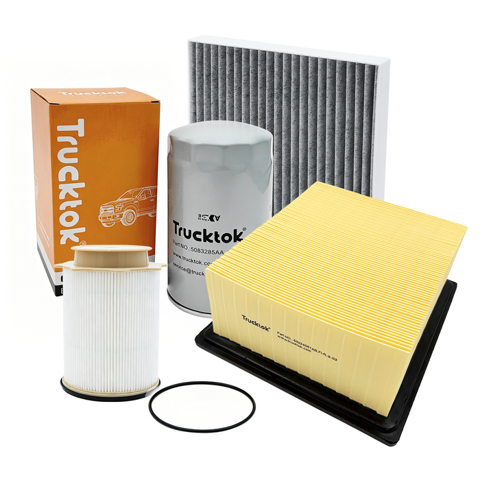 Trucktok 2007-2026 6.7L Dodge Ram Fuel, Oil, Air Filters Maintenance Kit
